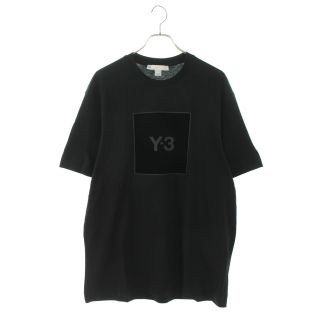 ワイスリー(Y-3)のワイスリー スクエアロゴTシャツ M(Tシャツ/カットソー(半袖/袖なし))