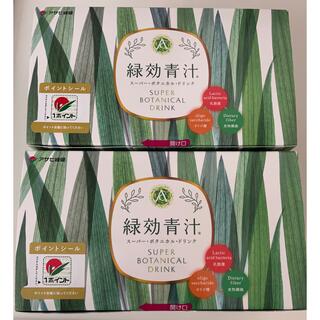 アサヒ(アサヒ)のアサヒ緑健　緑効青汁90包×2箱(健康茶)