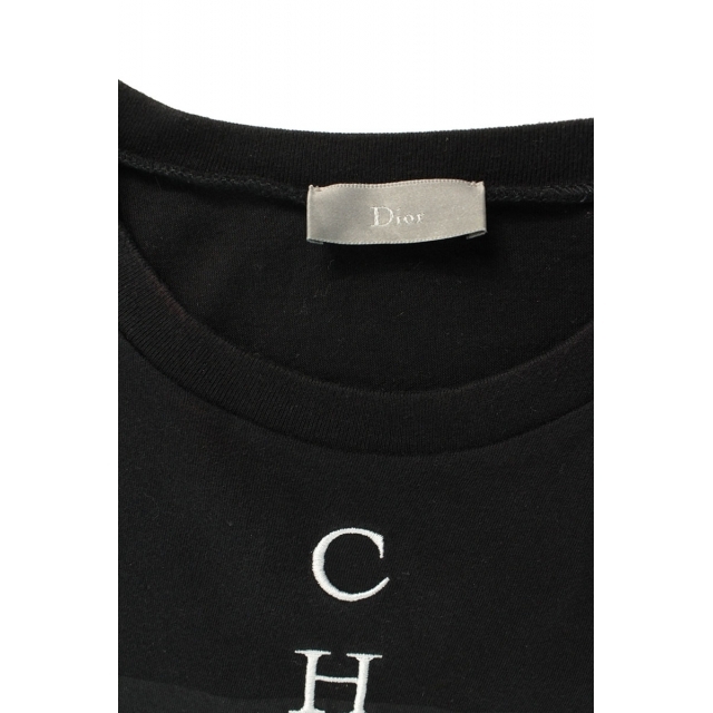 ディオール・オム スカルロゴプリントTシャツ XSTシャツ/カットソー(半袖/袖なし)
