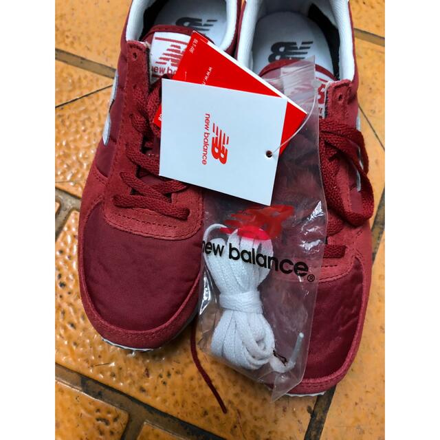 New Balance(ニューバランス)の専用のお品★NewBalance 赤　レッド　23.5　ニューバランス レディースの靴/シューズ(スニーカー)の商品写真