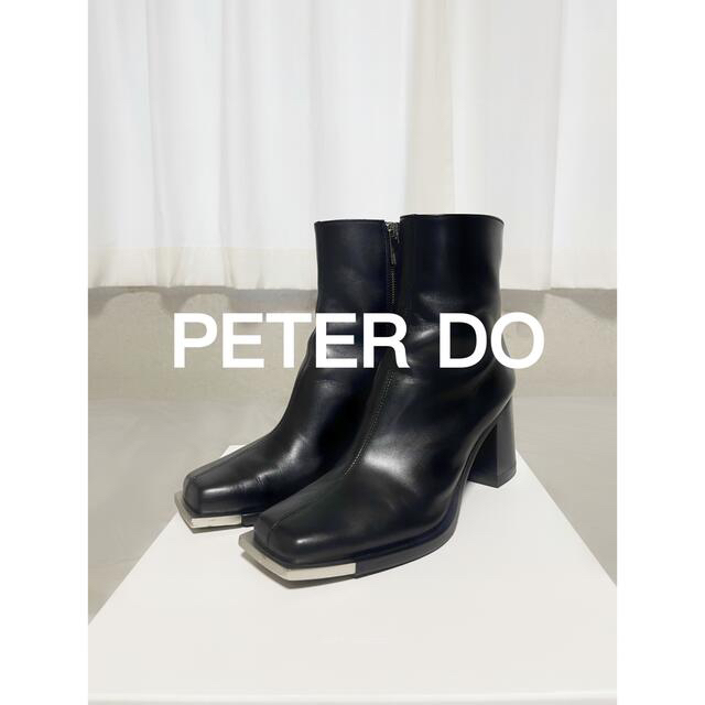 PETER DO メタルチップヒールブーツ