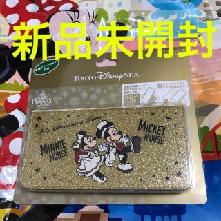 ディズニー(Disney)の★新品未開封★ディズニー　イッツクリ　スマホケース　手帳型　2019年(モバイルケース/カバー)