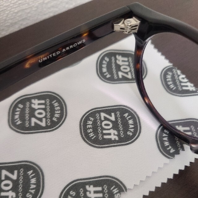 Zoff(ゾフ)のユナイテッドアローズ　ゾフ　コラボ　メガネ メンズのファッション小物(サングラス/メガネ)の商品写真