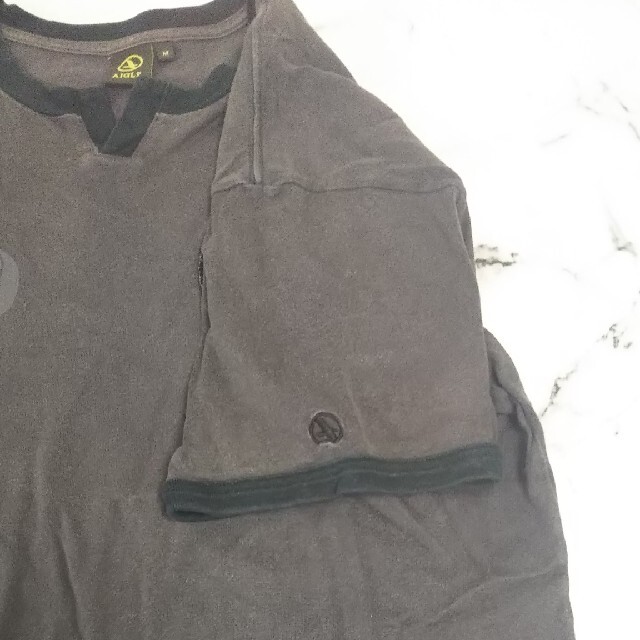 AIGLE(エーグル)のAIGLE M 墨黒Tシャツ メンズのトップス(Tシャツ/カットソー(半袖/袖なし))の商品写真