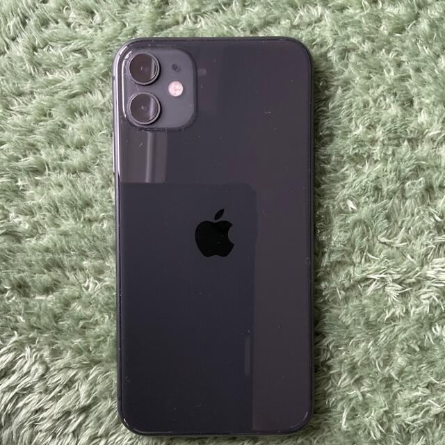 iPhone(アイフォーン)のiPhone11 64GB ブラック　SIMフリー　ジャンク スマホ/家電/カメラのスマートフォン/携帯電話(スマートフォン本体)の商品写真