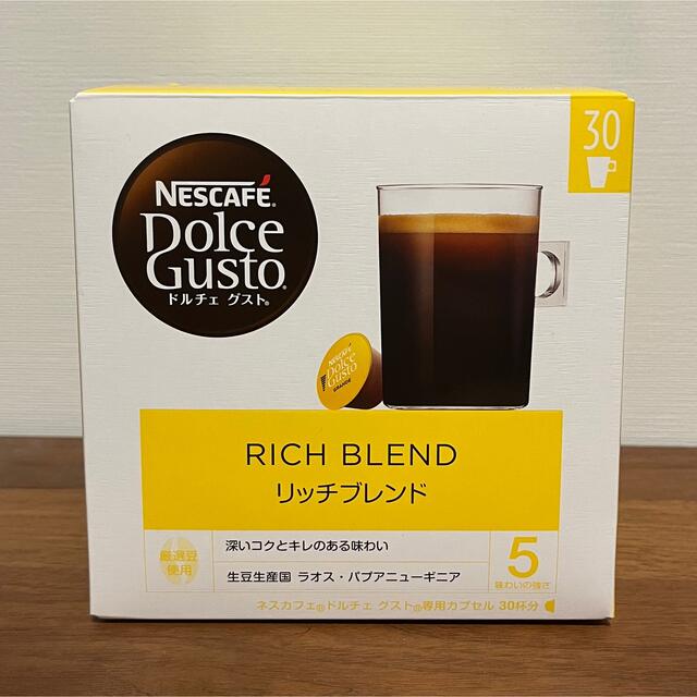 Nestle(ネスレ)のドルチェグスト リッチブレンド ★30杯分★ 食品/飲料/酒の飲料(コーヒー)の商品写真