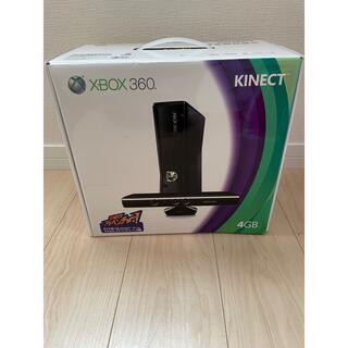 エックスボックス360(Xbox360)のMicrosoft Xbox360 4GB KINECT マイクロソフト　ゲーム(家庭用ゲーム機本体)