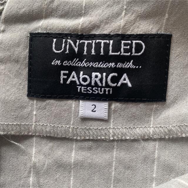 Unaltd FAbRICA TESSUTI☆リネン混ワンピース