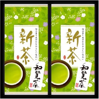 新茶〈 知覧茶 〉100㌘２本(茶)