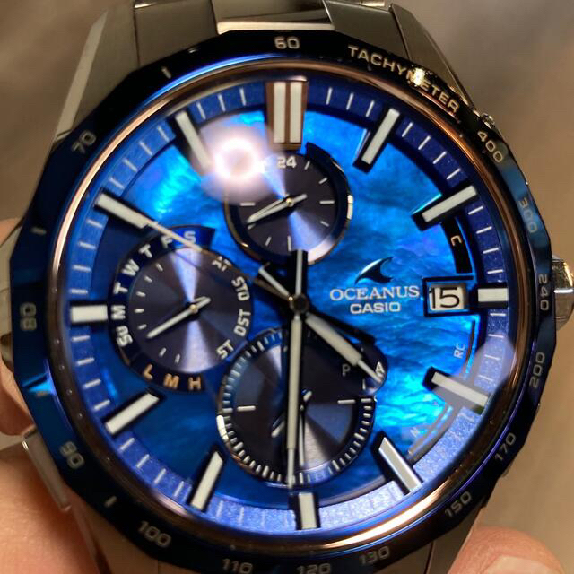 CASIO(カシオ)の🌟本日限りの価格🌟カシオ オシアナス 白蝶貝　OCW-S4000E-2AJF  メンズの時計(腕時計(アナログ))の商品写真