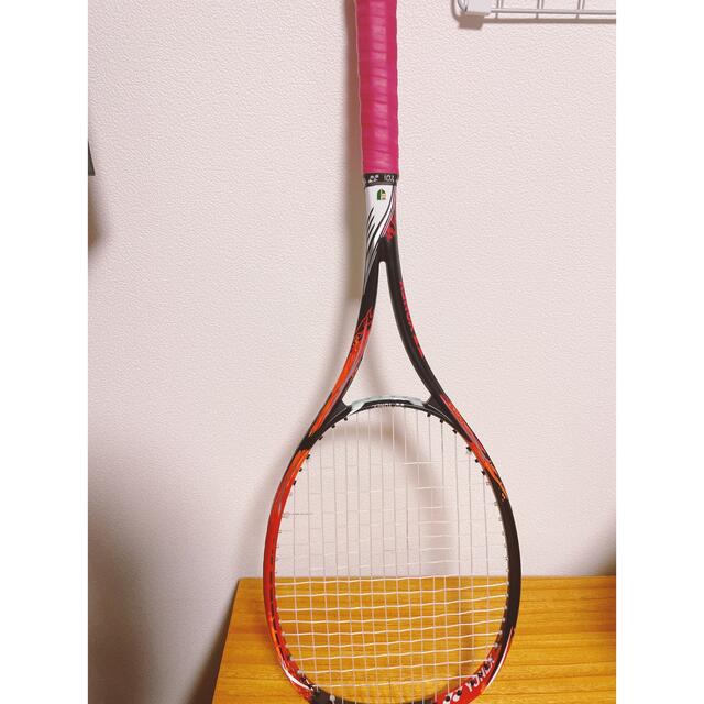 ソフトテニスラケット　ジオブレイク70s　ボール　空気入れ　グリップテープセット