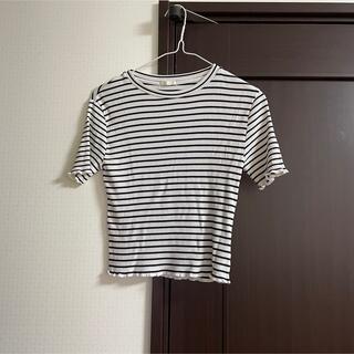 ジーユー(GU)のGU  ボーダートップス(Tシャツ(長袖/七分))