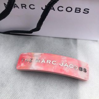 マークジェイコブス(MARC JACOBS)のマークジェイコブス　バレッタ　ダイダイ柄(バレッタ/ヘアクリップ)