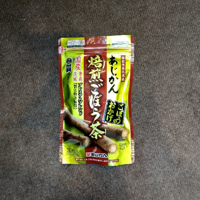 あじかん焙煎ごぼう茶60g(2gx30包) 食品/飲料/酒の健康食品(健康茶)の商品写真