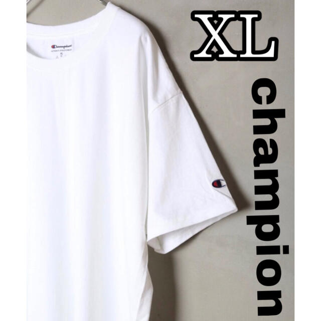 Champion(チャンピオン)のチャンピオン tシャツ 白T ホワイト 王道 champion 新品 未使用 メンズのトップス(Tシャツ/カットソー(半袖/袖なし))の商品写真