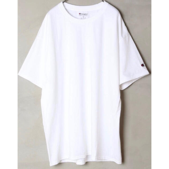 Champion(チャンピオン)のチャンピオン tシャツ 白T ホワイト 王道 champion 新品 未使用 メンズのトップス(Tシャツ/カットソー(半袖/袖なし))の商品写真