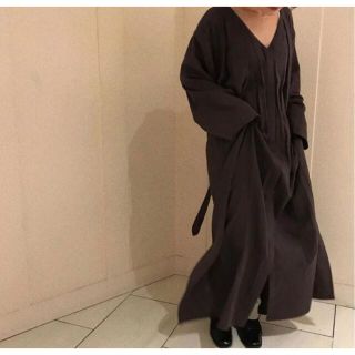 ビューティアンドユースユナイテッドアローズ(BEAUTY&YOUTH UNITED ARROWS)のlittle $uzie Back Ribbon Wide Dres(ロングワンピース/マキシワンピース)