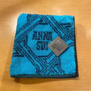 アナスイ(ANNA SUI)のアナスイタオルハンカチブルー(ハンカチ)