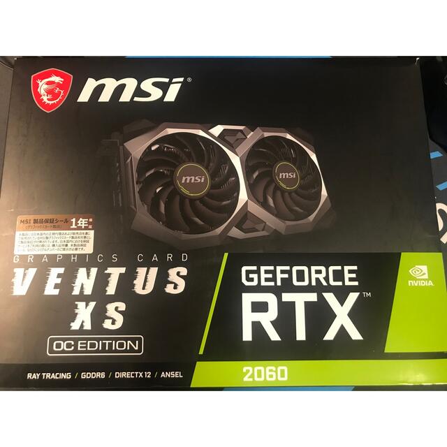 PCパーツMSI GeForce RTX 2060 VENTUS XS 6G OC