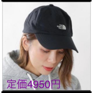 ザノースフェイス(THE NORTH FACE)の【未開封新品】ノースフェイス　キャップ　男女兼用　刺繍ロゴ　ストレッチ素材　撥水(キャップ)