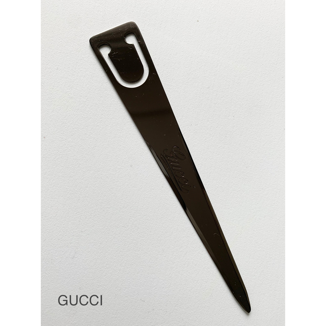 Gucci(グッチ)のGUCCI しおり ブックマーカー 付録 インテリア/住まい/日用品の文房具(その他)の商品写真