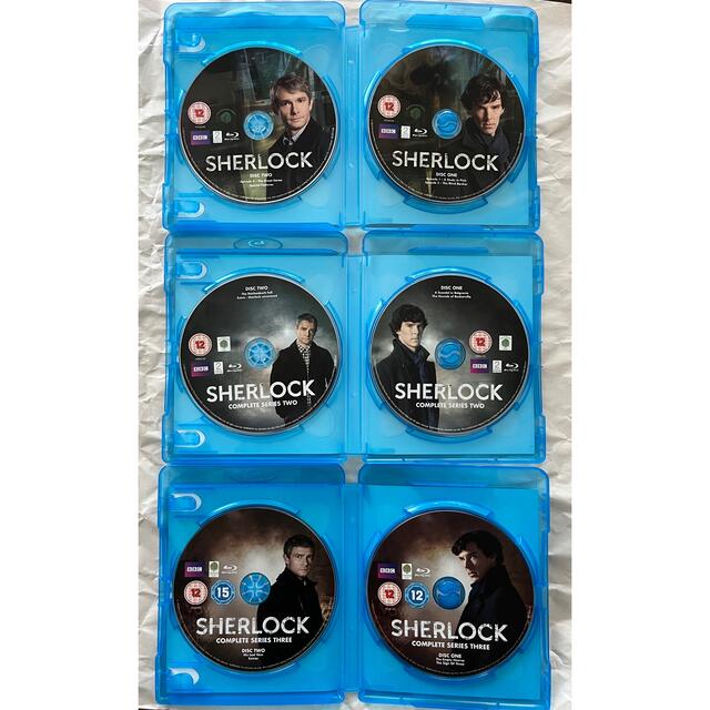 SHERLOCK BBC complete series 1-3 Blu-ray エンタメ/ホビーのDVD/ブルーレイ(TVドラマ)の商品写真