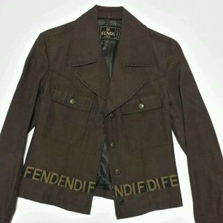 フェンディ(FENDI)のcvin様専用　　FENDI ファー付ジャケット(ブルゾン)