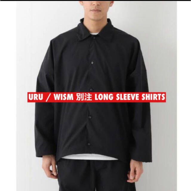 URU】完売商品 WISM 別注 LONG SLEEVE SHIRTS-theagaveclub.com.au