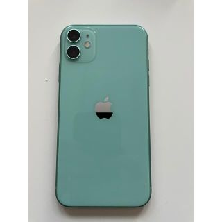 アイフォーン(iPhone)のiphone11 64GB グリーン(スマートフォン本体)