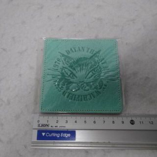 新品　うでくみ　コースター　革製　ＭＣ景品　非売品　わちふぃーるど　ダヤン　猫(ノベルティグッズ)