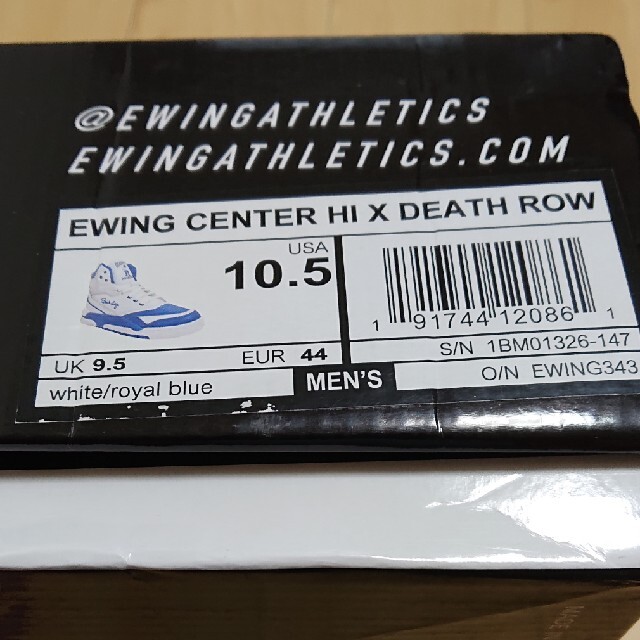 Ewing Athletics(ユーイングアスレチックス)のEWING CENTER HI × DEATH ROW メンズの靴/シューズ(スニーカー)の商品写真