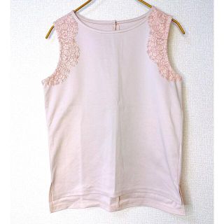 マーキュリーデュオ(MERCURYDUO)の超美品❤️レース付きノースリーブ(シャツ/ブラウス(半袖/袖なし))