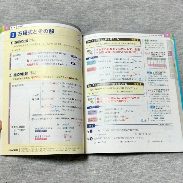 学研(ガッケン)の中１数学 〔新装版〕 エンタメ/ホビーの本(語学/参考書)の商品写真