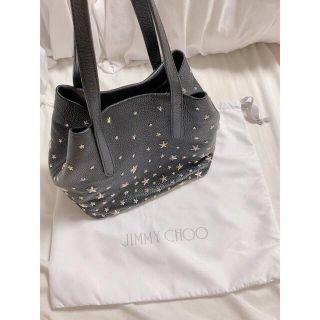 ジミーチュウ(JIMMY CHOO)の【pink7096様専用】JIMMY CHOO❤︎スタースタッズ付きトートバッグ(トートバッグ)