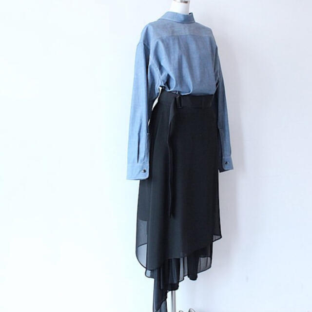 HYKE ハイク ASYMMETRY DRESS サイズ1