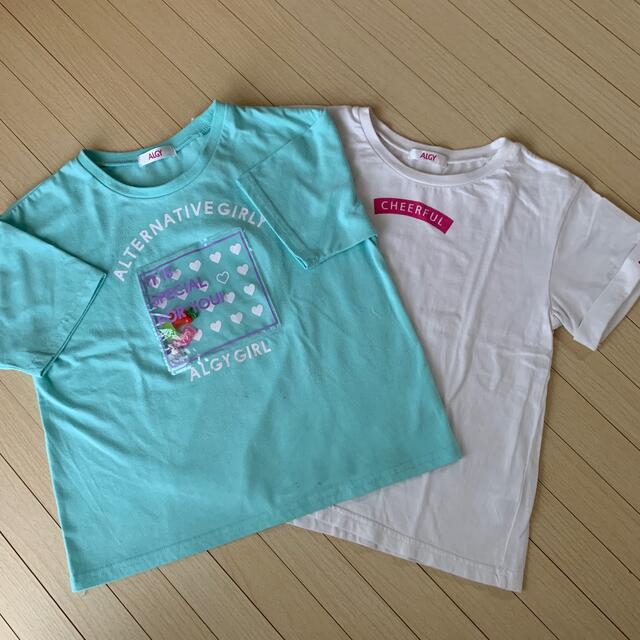 ALGY(アルジー)のALGY  キッズ　女の子　トップス　140 キッズ/ベビー/マタニティのキッズ服女の子用(90cm~)(Tシャツ/カットソー)の商品写真