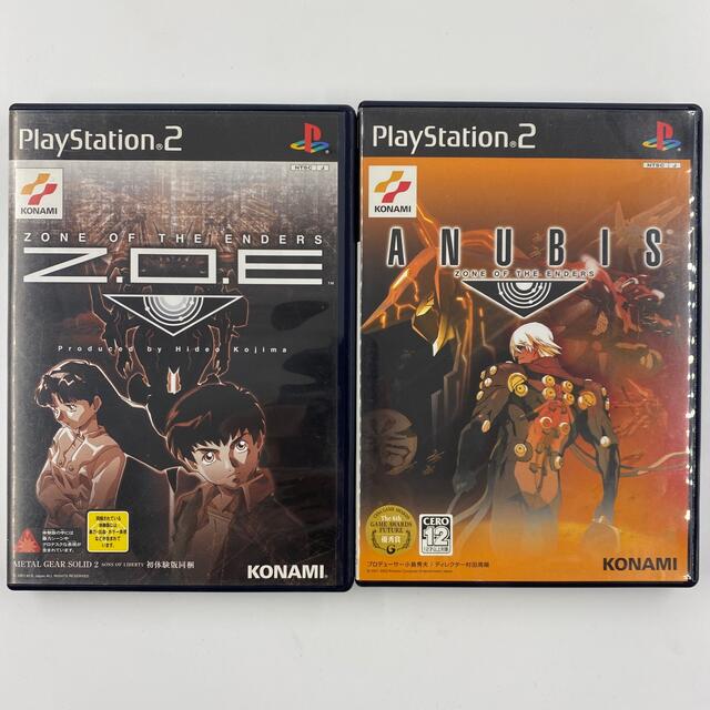 PlayStation2(プレイステーション2)のPS2　ZONE THE ENDERS セット エンタメ/ホビーのゲームソフト/ゲーム機本体(家庭用ゲームソフト)の商品写真