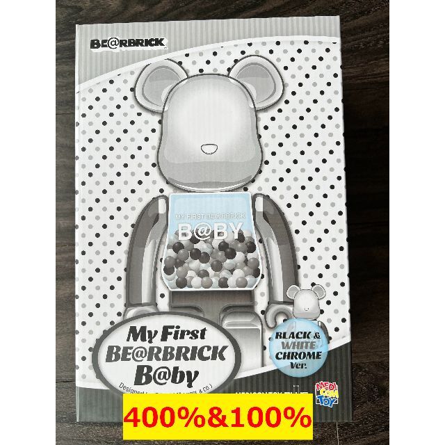 BE@RBRICK B@BY BLACK & WHITE 400 100