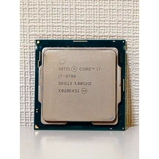 Intel CPU　Core i7-9700