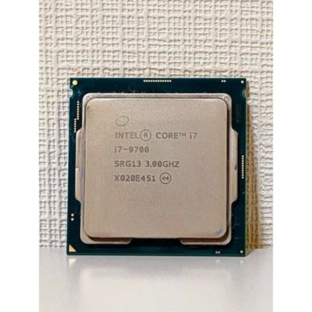 新品 未開封 インテル INTEL CPU Core i7 9700 BOX