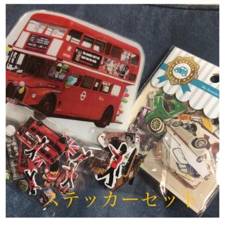 イギリス柄ステッカー(シール)