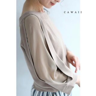 カワイイ(cawaii)のcawaiiシースルーニット(カットソー(長袖/七分))