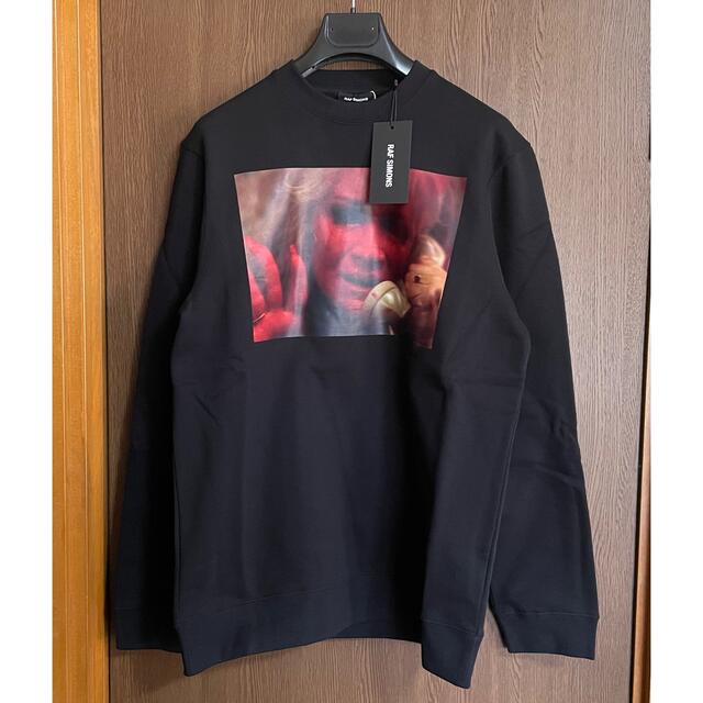 RAF SIMONS(ラフシモンズ)の黒S新品 RAF SIMONS フォトプリント スウェット シャツ ラフシモンズ メンズのトップス(スウェット)の商品写真