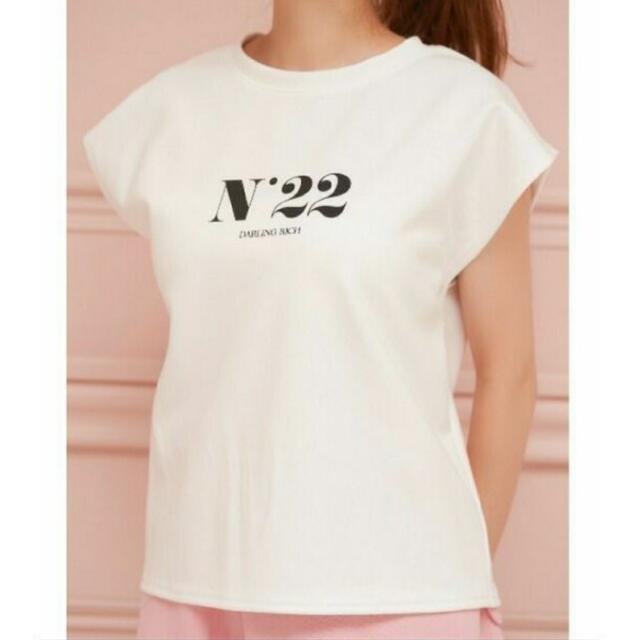 eimy istoire(エイミーイストワール)のダーリッチ　ナンバーグラフィックTシャツ メンズのトップス(Tシャツ/カットソー(半袖/袖なし))の商品写真