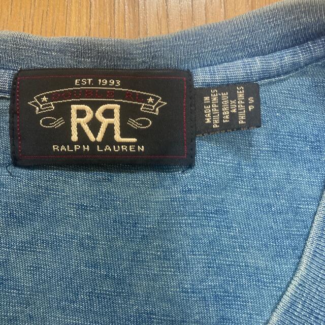 RRL(ダブルアールエル)のRRL  Tシャツ　Vネック メンズのトップス(Tシャツ/カットソー(半袖/袖なし))の商品写真