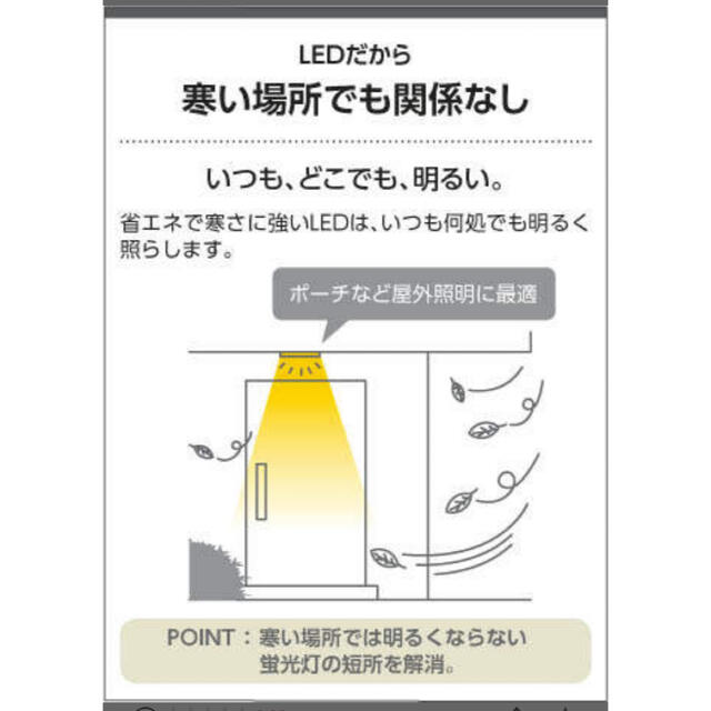 KOIZUMI(コイズミ)の【新品未使用】 コイズミ　AU40257L 透明ひび焼き 電球色 玄関灯  インテリア/住まい/日用品のライト/照明/LED(蛍光灯/電球)の商品写真