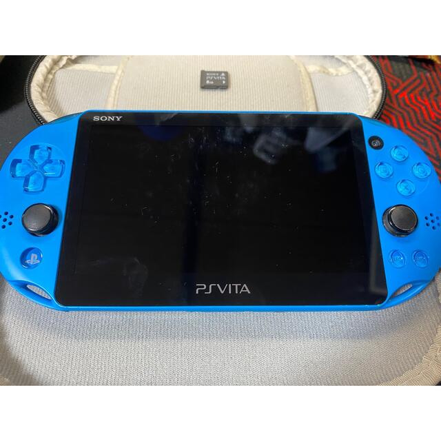 Psvita2000+充電器+ケース＆ソフトセット