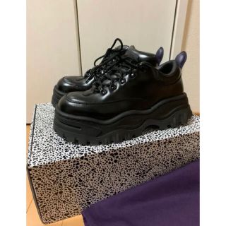 バレンシアガ(Balenciaga)のEytys スニーカー 着用数回(美品)ブラック ／size40(スニーカー)