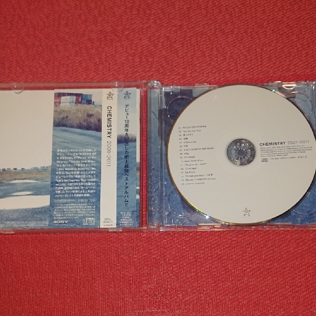 CHEMISTRY 2001-2011 エンタメ/ホビーのCD(ポップス/ロック(邦楽))の商品写真