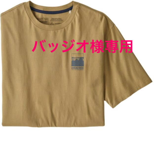 patagonia(パタゴニア)の【バッジオ様専用】patagonia オーガニックコットン・Tシャツ メンズのトップス(Tシャツ/カットソー(半袖/袖なし))の商品写真